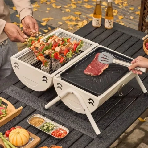 Mini Portativ Manqal / Smoker