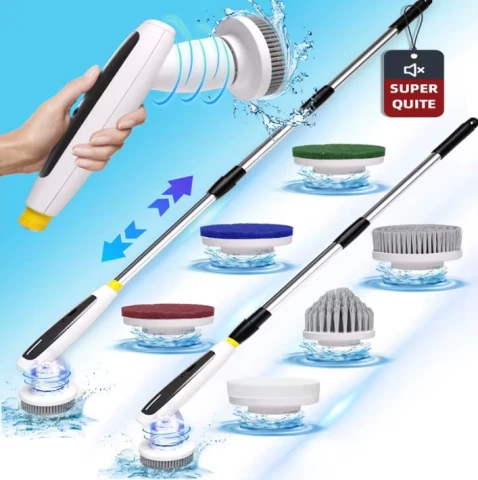 Pro Ağıllı Elektrikli Fırça/ Electric Spin Scrubber Set